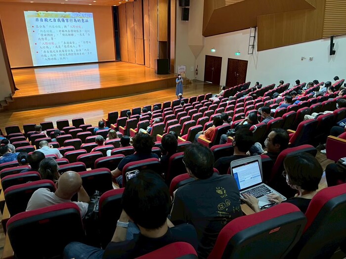 114-1導師輔導知能研習「全員輔導動起來」自殺防治守門人講座圖片